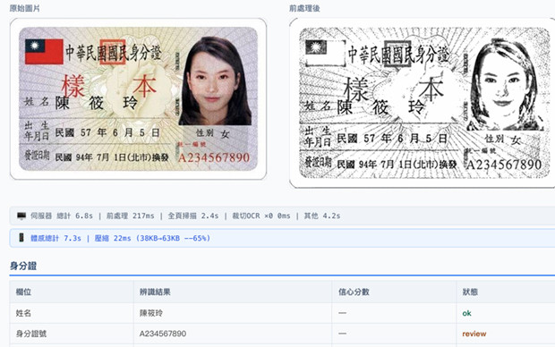 臺北市區公所為民服務案件OCR填表輔助系統